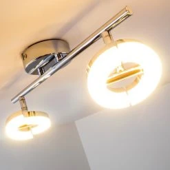 Hofstein Paris Deckenspot LED Chrom, 2-flammig 32 Hofstein Paris Deckenspot LED Chrom, 2-flammig -Bürolampen Verkäufe paris deckenspot h167701 15