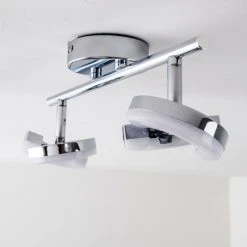 Hofstein Paris Deckenspot LED Chrom, 2-flammig 21 Hofstein Paris Deckenspot LED Chrom, 2-flammig -Bürolampen Verkäufe paris deckenspot h167701 4