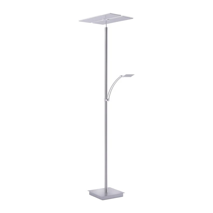 Paul Neuhaus Leuchten Paul Neuhaus ARTUR Stehleuchte LED Edelstahl, 2-flammig 3 Paul Neuhaus Leuchten Paul Neuhaus ARTUR Stehleuchte LED Edelstahl, 2-flammig – Bild 3