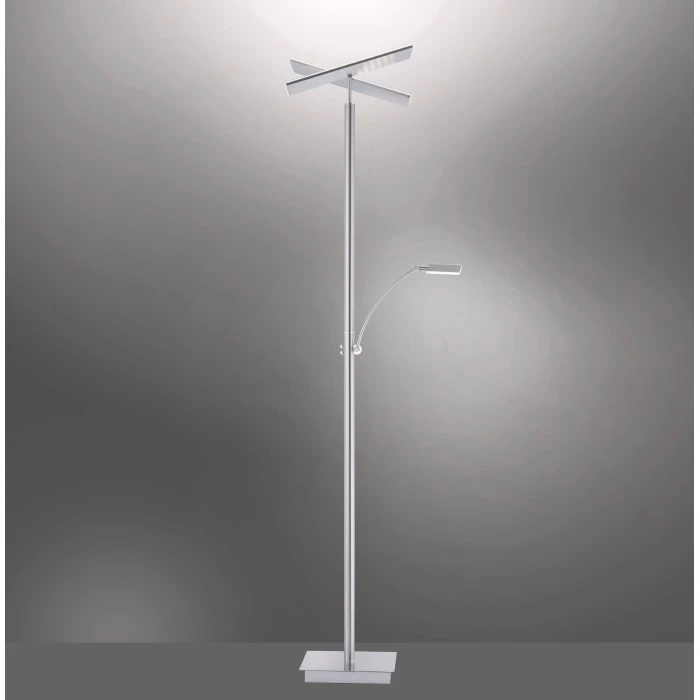 Paul Neuhaus Leuchten Paul Neuhaus ARTUR Stehleuchte LED Edelstahl, 2-flammig 10 Paul Neuhaus Leuchten Paul Neuhaus ARTUR Stehleuchte LED Edelstahl, 2-flammig – Bild 10