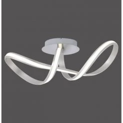 Paul Neuhaus Leuchten Paul Neuhaus Deckenleuchte MELINDA LED Edelstahl, 1-flammig