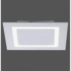 Paul Neuhaus Q-Serie Paul Neuhaus Deckenleuchte Q-MIRAN LED Aluminium, 1-flammig, Fernbedienung, Farbwechsler -Bürolampen Verkäufe paul neuhaus deckenleuchte q miran 8160 95 5