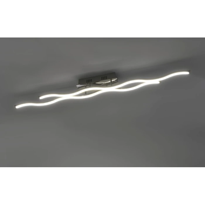 Paul Neuhaus Leuchten Paul Neuhaus Emma Deckenleuchte LED Edelstahl, 2-flammig 5 Paul Neuhaus Leuchten Paul Neuhaus Emma Deckenleuchte LED Edelstahl, 2-flammig – Bild 5