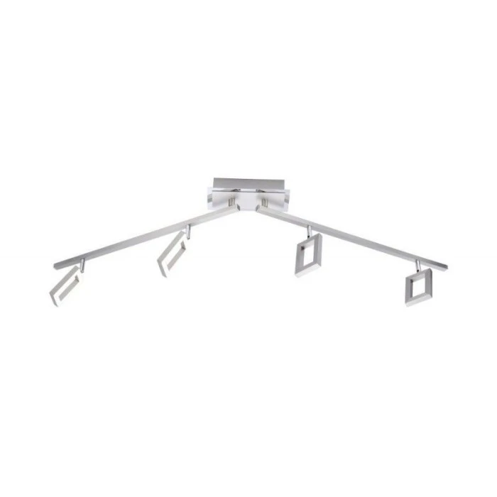 Paul Neuhaus Leuchten Paul Neuhaus INIGO Deckenleuchte LED Edelstahl, 4-flammig 1 Paul Neuhaus Leuchten Paul Neuhaus INIGO Deckenleuchte LED Edelstahl, 4-flammig