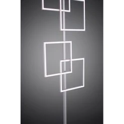 Paul Neuhaus Leuchten Paul Neuhaus INIGO Stehleuchte LED Edelstahl, 4-flammig, Fernbedienung -Bürolampen Verkäufe paul neuhaus inigo stehleuchte 817 55 2