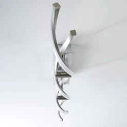 Paul Neuhaus Leuchten Paul Neuhaus POLINA Deckenleuchte LED Edelstahl, 2-flammig -Bürolampen Verkäufe paul neuhaus polina deckenleuchte 9143 55 15