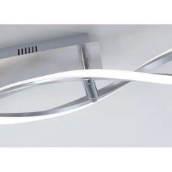 Paul Neuhaus Leuchten Paul Neuhaus Polina Deckenleuchte LED Edelstahl, 2-flammig -Bürolampen Verkäufe paul neuhaus polina deckenleuchte 9143 552 2