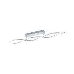 Paul Neuhaus Leuchten Paul Neuhaus Polina Deckenleuchte LED Edelstahl, 2-flammig -Bürolampen Verkäufe paul neuhaus polina deckenleuchte 9143 552 3