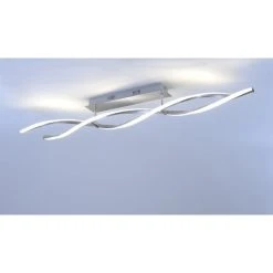 Paul Neuhaus Leuchten Paul Neuhaus Polina Deckenleuchte LED Edelstahl, 2-flammig -Bürolampen Verkäufe paul neuhaus polina deckenleuchte 9143 552 4