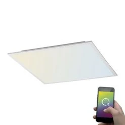 Paul Neuhaus Q-Serie Paul Neuhaus Q-Flag Deckenpanel LED Weiß, 1-flammig, Fernbedienung -Bürolampen Verkäufe paul neuhaus q flag deckenpanel 8079 16 11