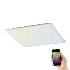 Paul Neuhaus Q-Serie Paul Neuhaus Q-Flag Deckenpanel LED Weiß, 1-flammig, Fernbedienung -Bürolampen Verkäufe paul neuhaus q flag deckenpanel 8079 16 3