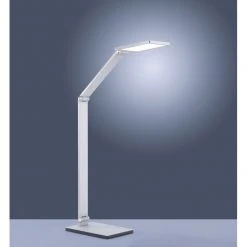 Paul Neuhaus Q-Serie Paul Neuhaus Q-HANNES Tischleuchte LED Silber, 1-flammig, Fernbedienung -Bürolampen Verkäufe paul neuhaus q hannes tischleuchte 4875 95 10