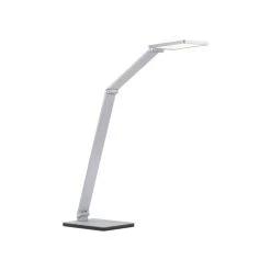 Paul Neuhaus Q-Serie Paul Neuhaus Q-HANNES Tischleuchte LED Silber, 1-flammig, Fernbedienung -Bürolampen Verkäufe paul neuhaus q hannes tischleuchte 4875 95 4