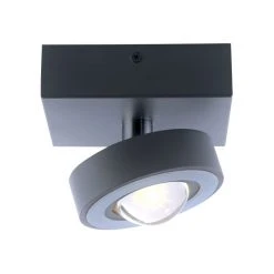 Paul Neuhaus Q-Serie Paul Neuhaus Q-MIA Deckenleuchte LED Anthrazit, 1-flammig, Fernbedienung -Bürolampen Verkäufe paul neuhaus q mia deckenleuchte 9186 13 2