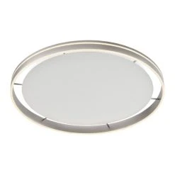 Paul Neuhaus Q-Serie Paul Neuhaus Q-VITO Deckenleuchte LED Edelstahl, 1-flammig, Fernbedienung -Bürolampen Verkäufe paul neuhaus q vito deckenleuchte 8418 55 2