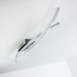 Hofstein Perano Deckenleuchte LED Chrom, 1-flammig -Bürolampen Verkäufe perano deckenleuchte h167428 11