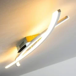 Hofstein Perano Deckenleuchte LED Chrom, 1-flammig -Bürolampen Verkäufe perano deckenleuchte h167428 13