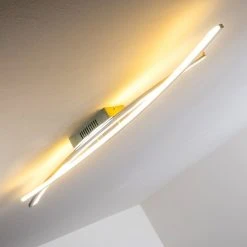Hofstein Perano Deckenleuchte LED Chrom, 1-flammig -Bürolampen Verkäufe perano deckenleuchte h167428 20