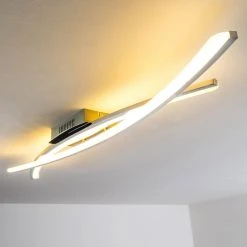 Hofstein Perano Deckenleuchte LED Chrom, 1-flammig -Bürolampen Verkäufe perano deckenleuchte h167428 4