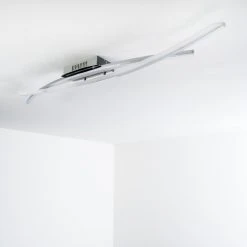 Hofstein Perano Deckenleuchte LED Chrom, 1-flammig -Bürolampen Verkäufe perano deckenleuchte h167428 9