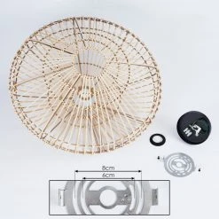 Hofstein Peretola Deckenleuchte Schwarz, 1-flammig -Bürolampen Verkäufe peretola deckenleuchte h3423233 4