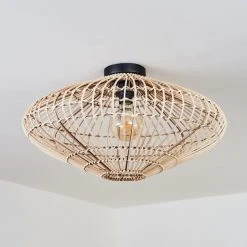 Hofstein Peretola Deckenleuchte Schwarz, 1-flammig -Bürolampen Verkäufe peretola deckenleuchte h3423233 7