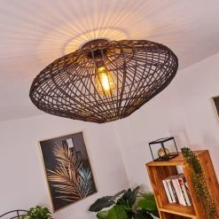 Hofstein Peretola Deckenleuchte Schwarz, 1-flammig -Bürolampen Verkäufe peretola deckenleuchte h3433416 8