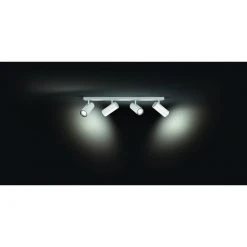 Philips Leuchten Philips Hue Ambiance White Burato Deckenspot Basis-Set Weiß, 4-flammig, Fernbedienung -Bürolampen Verkäufe philips hue ambiance white burato deckenspot basis set 8718696164105 4