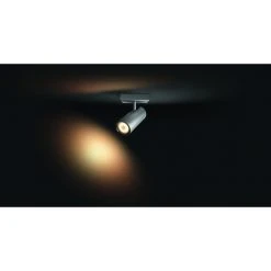 Philips Leuchten Philips Hue Ambiance White Buratto Deckenspot Basis-Set Silber, 1-flammig, Fernbedienung -Bürolampen Verkäufe philips hue ambiance white buratto deckenspot basis set 8718696164037 3