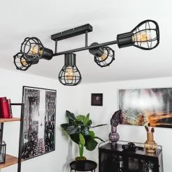 Hofstein Pila Deckenleuchte Schwarz, 5-flammig -Bürolampen Verkäufe pila deckenleuchte h3410349 11