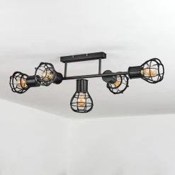 Hofstein Pila Deckenleuchte Schwarz, 5-flammig -Bürolampen Verkäufe pila deckenleuchte h3410349 7