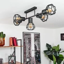 Hofstein Pila Deckenleuchte Schwarz, 5-flammig -Bürolampen Verkäufe pila deckenleuchte h3410349 9