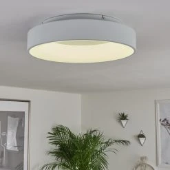 Hofstein Pine Deckenleuchte LED Wei&szlig;, 1-flammig -Bürolampen Verkäufe pine deckenleuchte h3428511 8