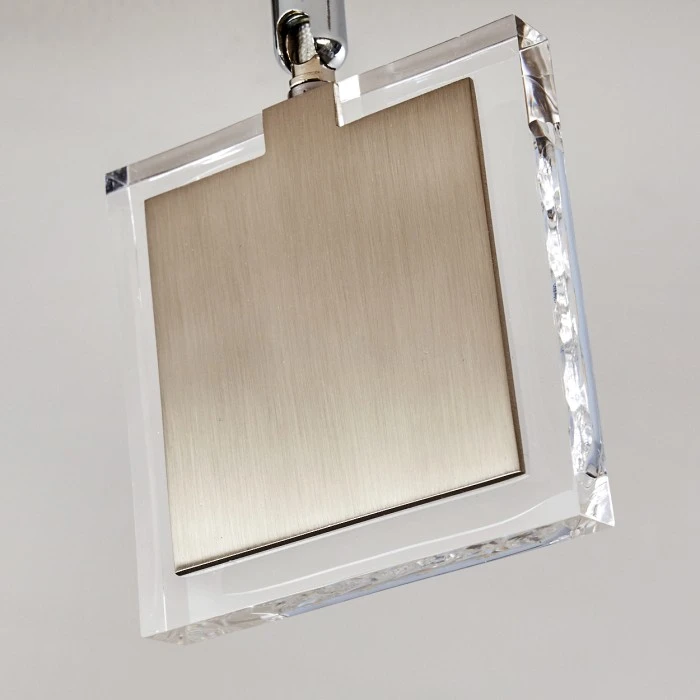 Hofstein Piney Deckenleuchte LED Nickel-Matt, 2-flammig 7 Hofstein Piney Deckenleuchte LED Nickel-Matt, 2-flammig – Bild 7