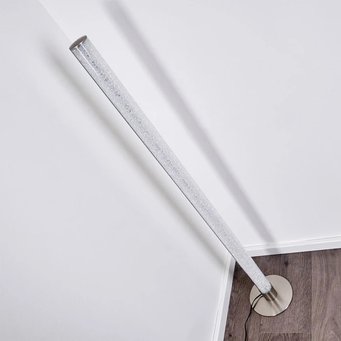 Hofstein Pipe Stehleuchte LED Nickel-Matt, 1-flammig 10 Hofstein Pipe Stehleuchte LED Nickel-Matt, 1-flammig – Bild 10