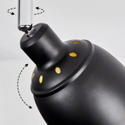 Hofstein Pistrino Deckenleuchte Chrom, Schwarz, 3-flammig -Bürolampen Verkäufe pistrino deckenleuchte h3017876 5