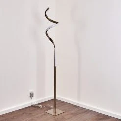 Hofstein Pitasch Stehleuchte LED Nickel-Matt, 1-flammig 45 Hofstein Pitasch Stehleuchte LED Nickel-Matt, 1-flammig -Bürolampen Verkäufe pitasch stehleuchte h3299104 do1 22