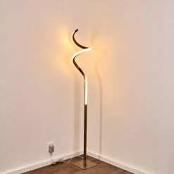 Hofstein Pitasch Stehleuchte LED Nickel-Matt, 1-flammig 29 Hofstein Pitasch Stehleuchte LED Nickel-Matt, 1-flammig -Bürolampen Verkäufe pitasch stehleuchte h3299104 do1 6