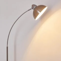 Hofstein Poitou Stehleuchte Nickel-Matt, 1-flammig -Bürolampen Verkäufe poitou stehleuchte h3157855 do1 4