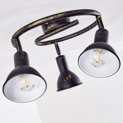 Hofstein Polmak Deckenleuchte Schwarz-Gold, 3-flammig 21 Hofstein Polmak Deckenleuchte Schwarz-Gold, 3-flammig -Bürolampen Verkäufe polmak deckenleuchte h3092361 do1 3