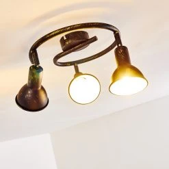 Hofstein Polmak Deckenleuchte Schwarz-Gold, 3-flammig 25 Hofstein Polmak Deckenleuchte Schwarz-Gold, 3-flammig -Bürolampen Verkäufe polmak deckenleuchte h3092361 do1 7