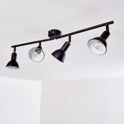 Hofstein Polmak Deckenleuchte Schwarz-Gold, 4-flammig 27 Hofstein Polmak Deckenleuchte Schwarz-Gold, 4-flammig -Bürolampen Verkäufe polmak deckenleuchte h3092378 do1 6