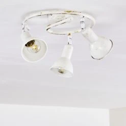 Hofstein Polmak Deckenleuchte Weiß, Gold, 3-flammig 34 Hofstein Polmak Deckenleuchte Weiß, Gold, 3-flammig -Bürolampen Verkäufe polmak deckenleuchte h3092576 do1 15