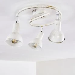 Hofstein Polmak Deckenleuchte Weiß, Gold, 3-flammig 22 Hofstein Polmak Deckenleuchte Weiß, Gold, 3-flammig -Bürolampen Verkäufe polmak deckenleuchte h3092576 do1 3