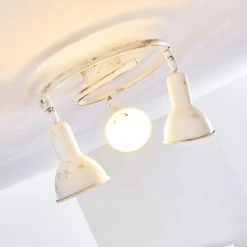 Hofstein Polmak Deckenleuchte Weiß, Gold, 3-flammig 26 Hofstein Polmak Deckenleuchte Weiß, Gold, 3-flammig -Bürolampen Verkäufe polmak deckenleuchte h3092576 do1 7