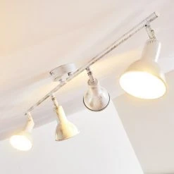 Hofstein Polmak Deckenleuchte Weiß, Gold, 4-flammig 24 Hofstein Polmak Deckenleuchte Weiß, Gold, 4-flammig -Bürolampen Verkäufe polmak deckenleuchte h3092583 do1 2