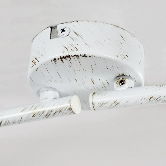 Hofstein Polmak Deckenleuchte Weiß, Gold, 4-flammig 21 Hofstein Polmak Deckenleuchte Weiß, Gold, 4-flammig – Bild 21