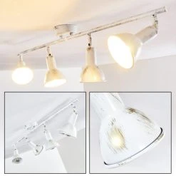 Hofstein Polmak Deckenleuchte Weiß, Gold, 4-flammig 43 Hofstein Polmak Deckenleuchte Weiß, Gold, 4-flammig -Bürolampen Verkäufe polmak deckenleuchte h3092583 do1 21