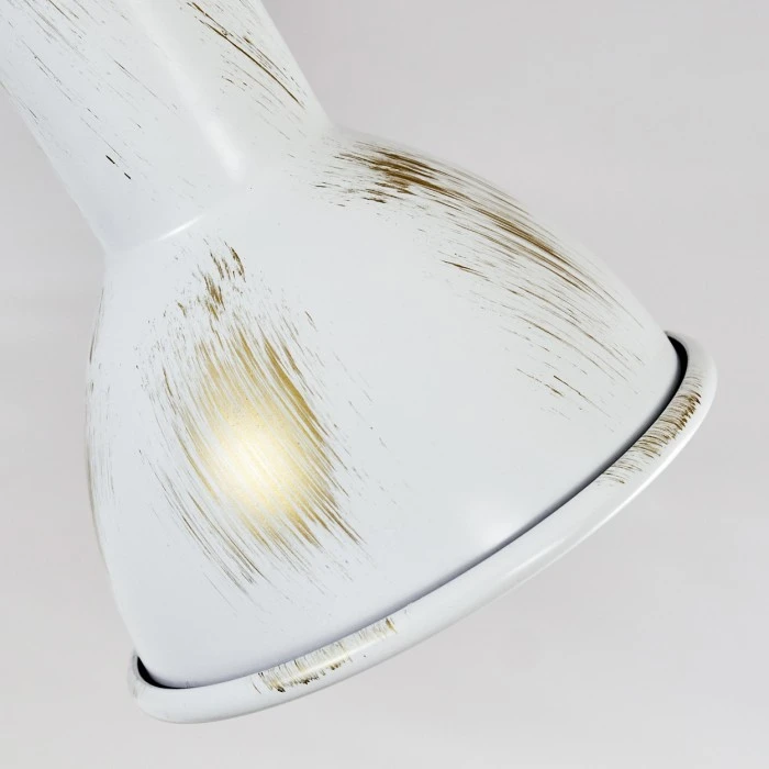 Hofstein Polmak Deckenleuchte Weiß, Gold, 4-flammig 10 Hofstein Polmak Deckenleuchte Weiß, Gold, 4-flammig – Bild 10