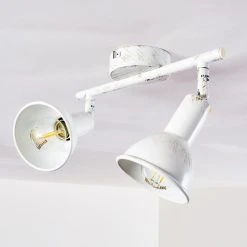 Hofstein Polmak Deckenspot Weiß, Gold, 2-flammig 39 Hofstein Polmak Deckenspot Weiß, Gold, 2-flammig -Bürolampen Verkäufe polmak deckenspot h3092330 do1 17